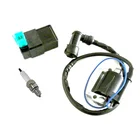 Катушка зажигания CDI Свеча зажигания подходит для мотоциклов YAMAHA IT250 DT250 TT250 XT250