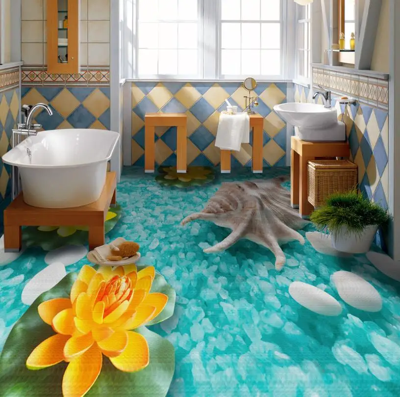 

Обои для подводного мира papel de parede 3d, самоклеящиеся обои для гостиной, спальни, ванной
