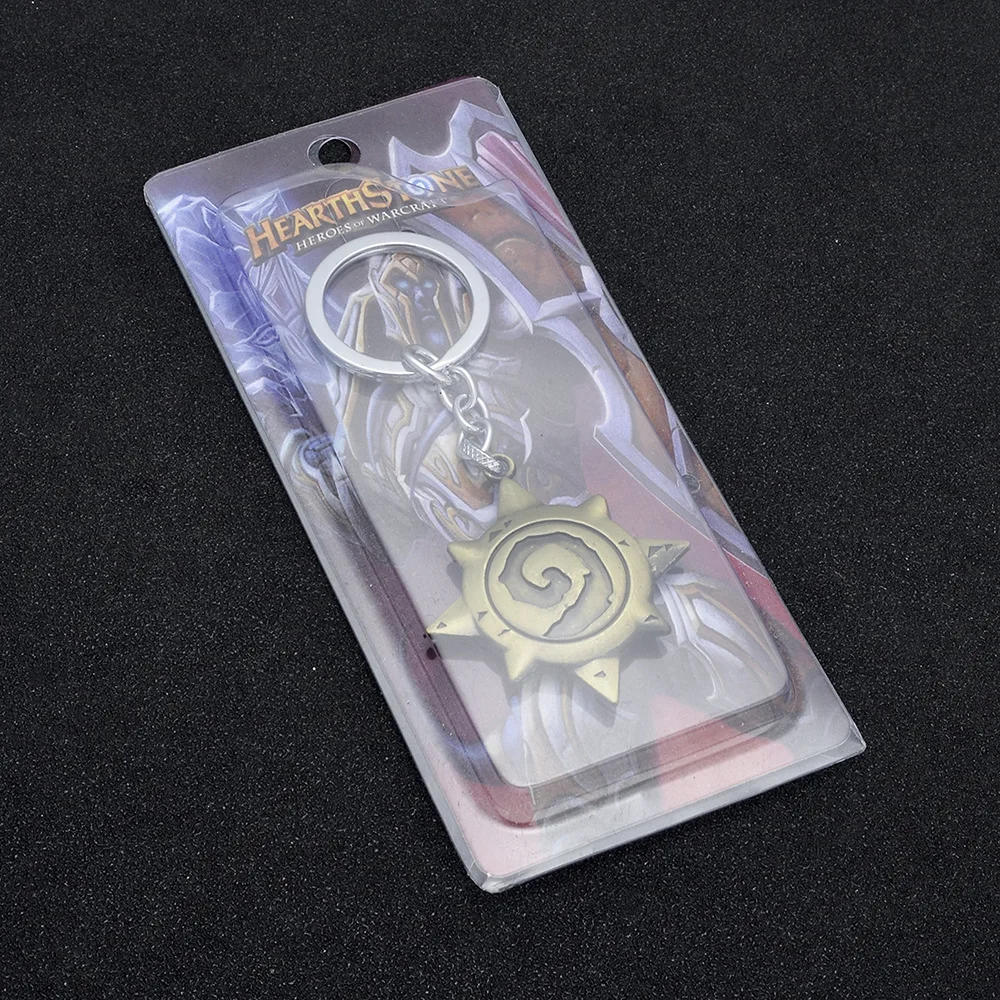 3D игра Hearthstone логотип брелок герои Высокое качество сплав мультфильм аниме