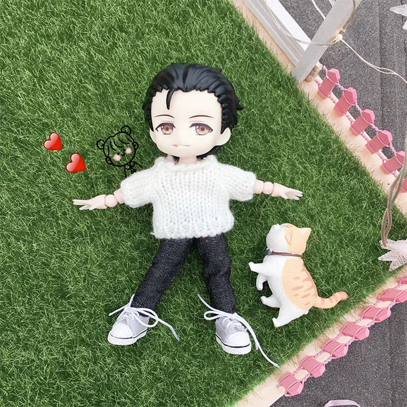 OB11 Одежда для кукол свитера кукл 3 вида цветов Штаны GSC clay Meijie pig 1/12 BJD кукольные