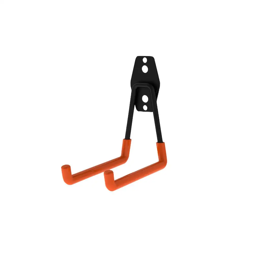 Medium square hook Настенное крепление для гаража, велосипедная вешалка, крюк, сверхпрочные металлические крючки для подвешивания, инструменты для хранения, инструменты для хранения, крючки для органайзера с винтами - Цвет: Medium square hook