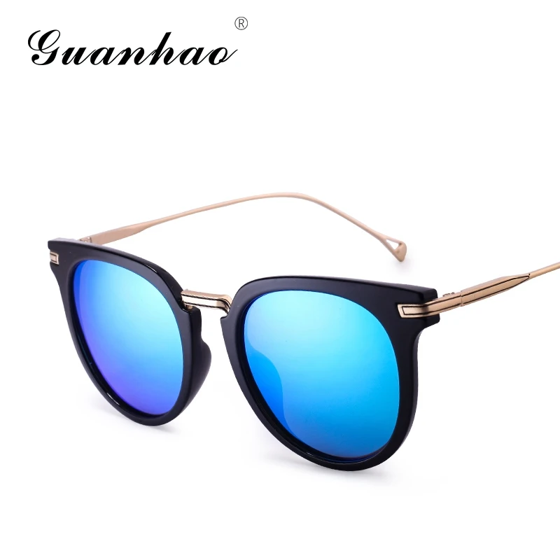 Солнцезащитные очки для женщин женский прилив звезда модели ретро Защита от