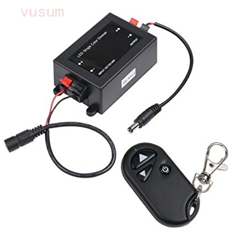 Одноцветный беспроводной диммер для светодиодных ламп 12 24 В 8 А|led single dimmer|dimmer