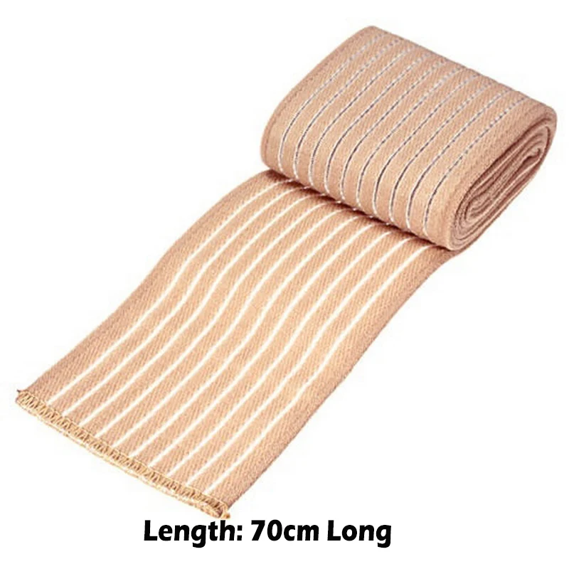Khaki 70cm Vertvie, уличная спортивная травма, бинты, регулируемые, упругие, локоть, поддержка запястья, компрессионная повязка на запястье, фиксатор, защита - Цвет: Khaki 70cm