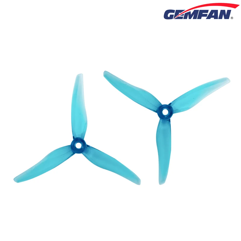 24 шт./12 пар Gemfan 51466 5 дюймов 3 лопасти/tri-blade пропеллер реквизит CW CCW бесщеточный двигатель FPV Пропеллер для FPV гоночный Дрон
