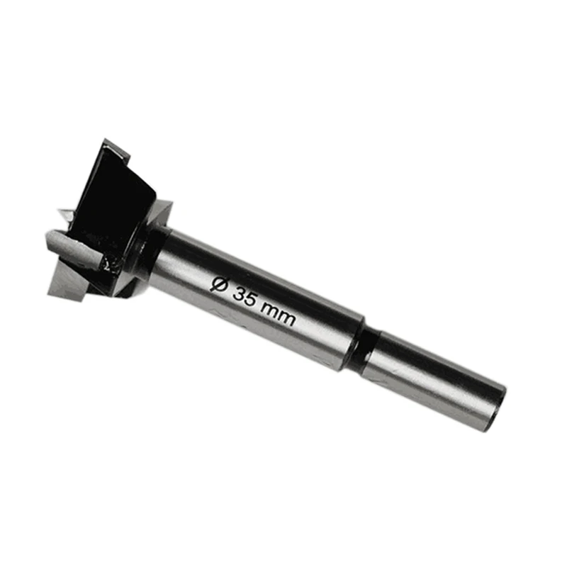 35mm Drill Bit Чашкой 3,5 см Стиль для высверливания и джиг сверла Комплект двери отверстие шаблон для деревообрабатывающих инструментов не включены C зажим - Цвет: 35mm Drill Bit