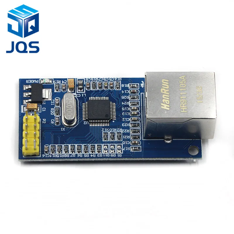 W5500 сетевой модуль Ethernet аппаратное TCP/IP 51/STM32 микроконтроллер программы по W5100