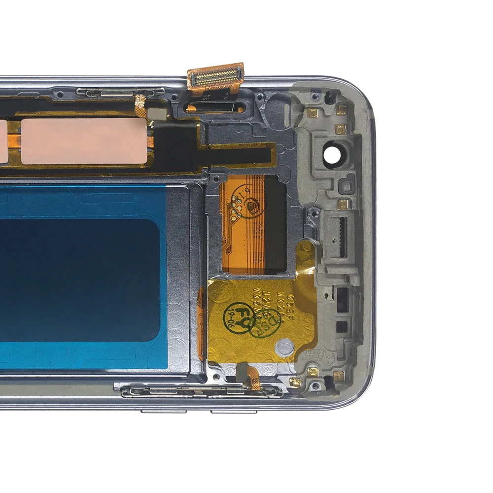 10 шт./лот 5 ''ЖК дисплей с рамкой для SAMSUNG Galaxy s7 edge G935 G935F сенсорный экран