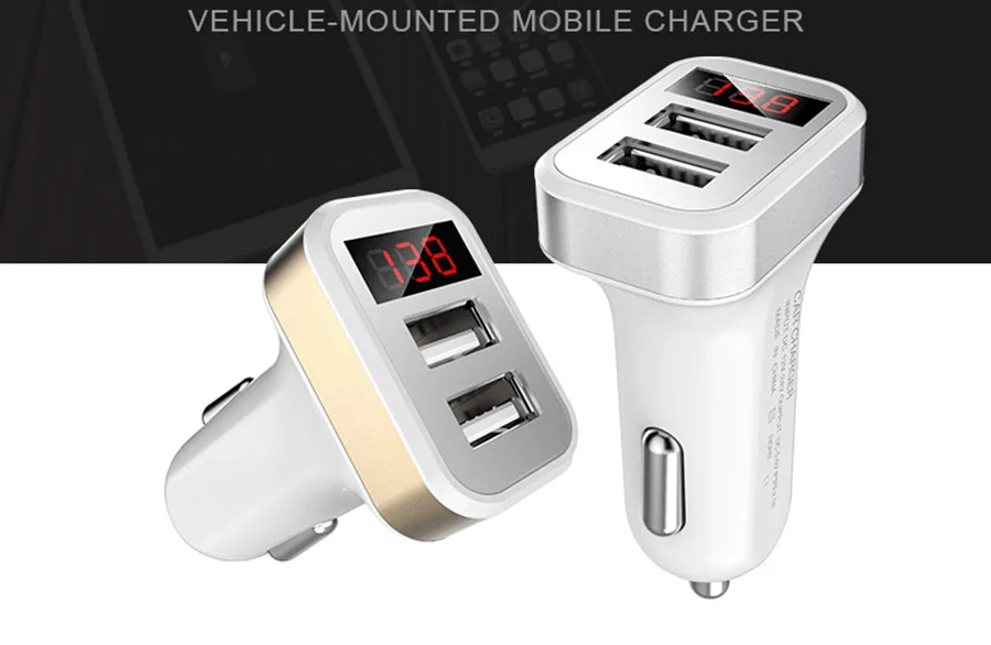 2/3 USB 2.1a/1A автомобиль-Стайлинг автомобиля Зарядное устройство телефон для Microsoft