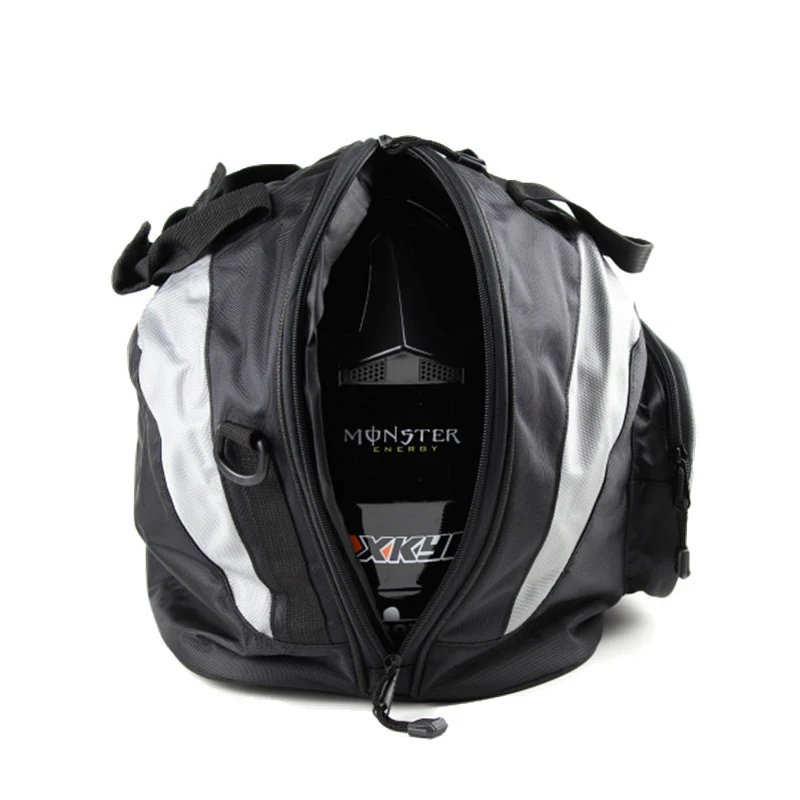Waterproof Motorcycle Riding Helmet Bag High Capacity Tail Knight Travel Luggage Case Handbag Backpack Tool | Автомобили и