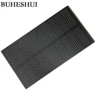 Монокристаллическая ячейка BUHESHUI, 1 Вт, 5,5 В, ламинат для панели солнечных батарей, 3,7 В, светильник для образования, 107*61 мм, 1000 шт.