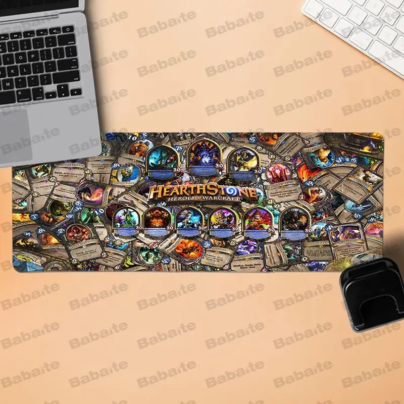 

Babaite Custom Skin Hearthstone Customized laptop Gaming mouse pad rubber for cs dota 2 LOL gaming mouse pad free mouse pad