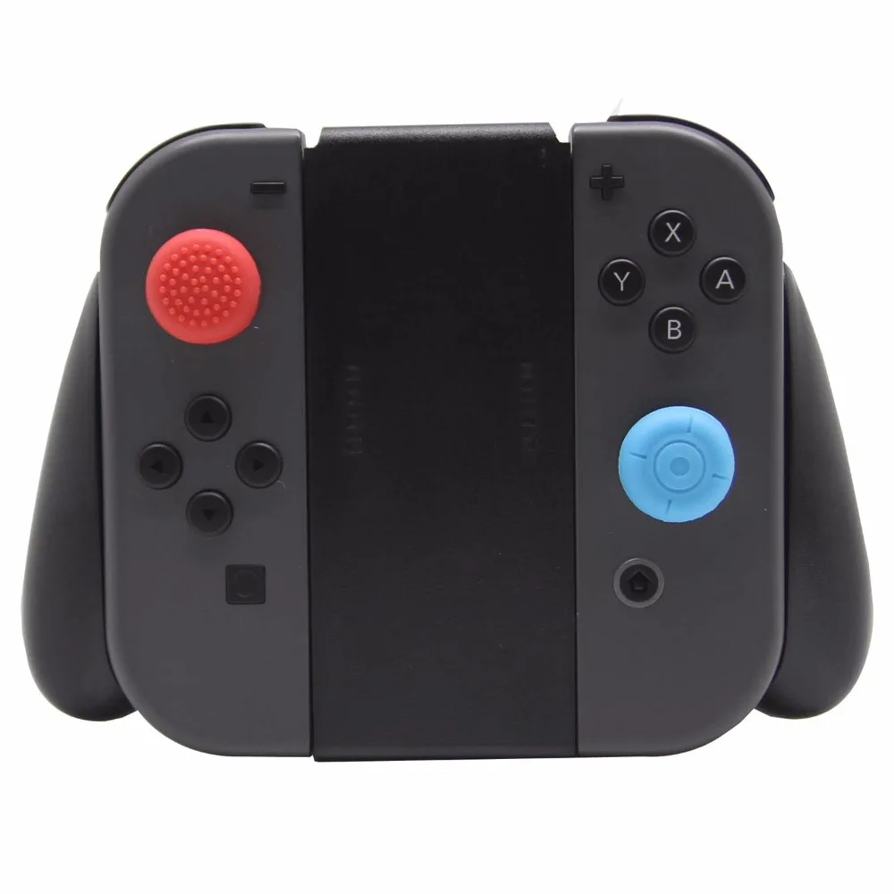 Jietron Joy Con удобный держатель для Nintendo Switch (черный) с цветной упаковкой|holder for|holder