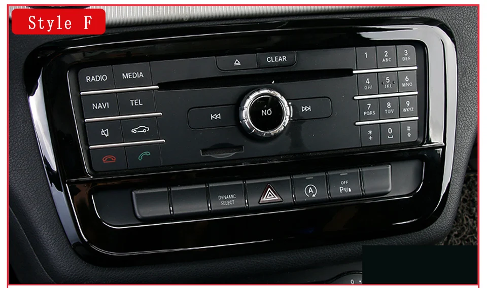 Для mercedes cla w117 mercedes cla amg mercedes gla x156 amg cla 200 аксессуары benz cla 250 gla amg CD панель управления отделка