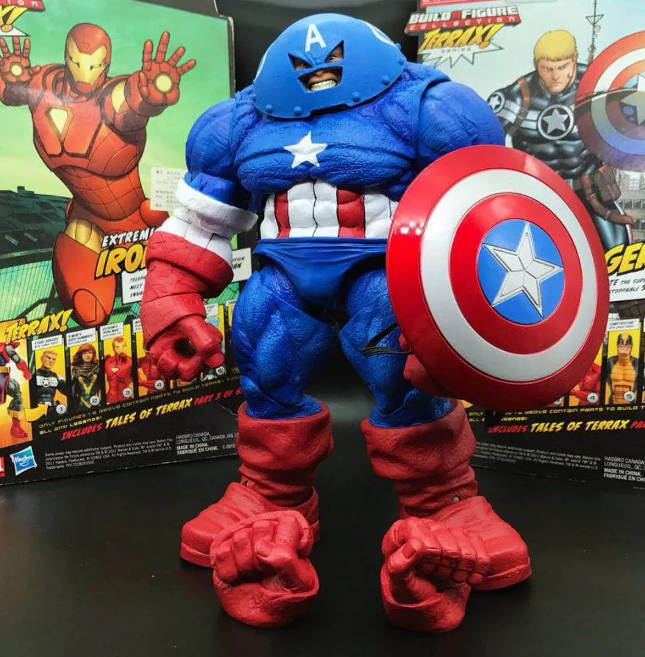 MS Select DST экшн-фигурка джеггернаута Капитан Америка на заказ 9 дюймов | Игрушки и