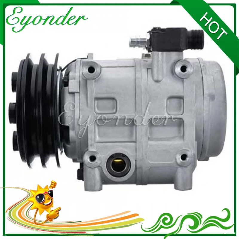 Воздух Conditionig AC компрессор охлаждения насос 24V 2PK для Valeo Таме сайт seltec TM31 Zexel DKS32C для Nissan мини автобус 1020633 dks-32c