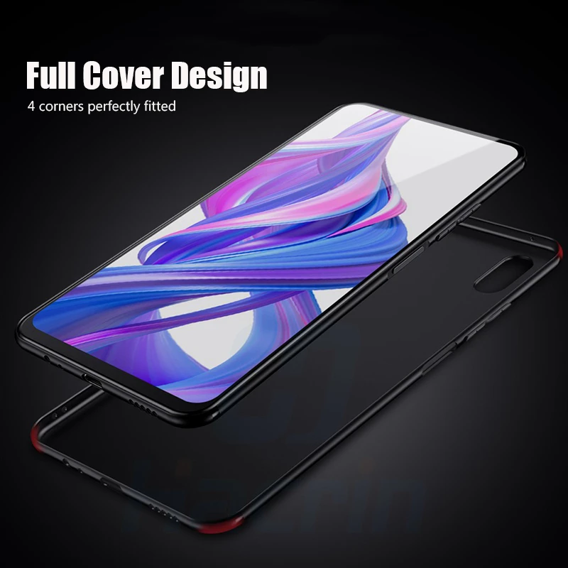 Hacrin чехол для huawei Honor 9X Чехол Мягкий ТПУ Тонкий Матовый Бампер Pro полный защитный