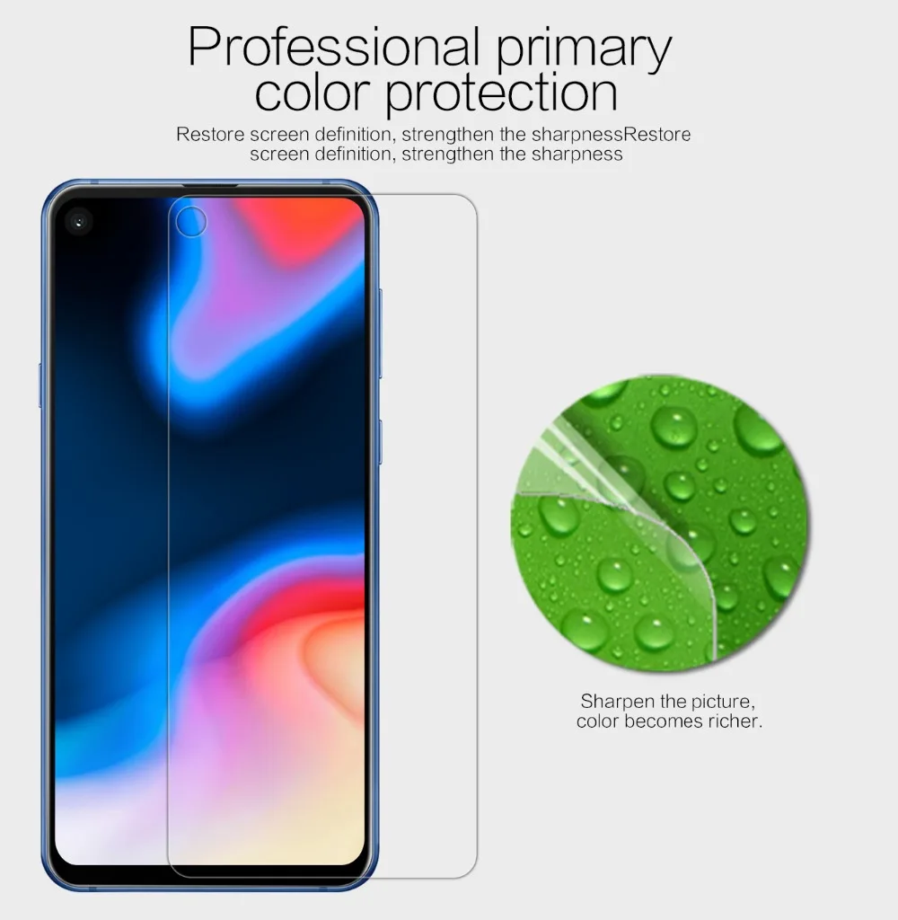 2 шт./лот для samsung Galaxy A8S NILLKIN Ультрапрозрачная Защитная пленка с защитой от образования следов от пальцев матовая пленка для Экран защитная пленка