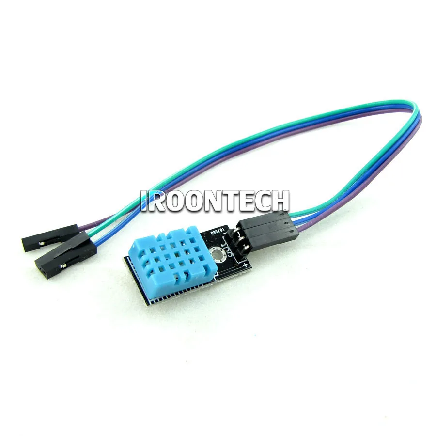 DHT11 цифровой Температура и влажности Сенсор модуль для arduino с кабелем | Компьютеры