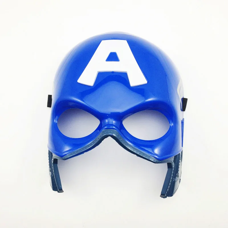 Светящаяся маска Капитана Америки на Хэллоуин для детей Мститель Марвел