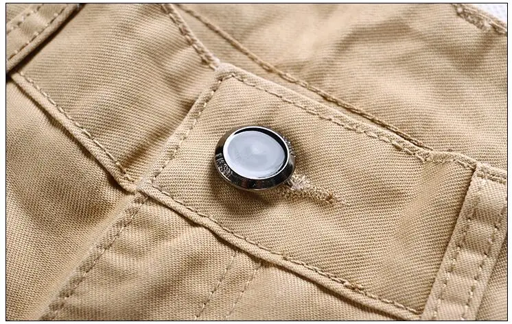 Брюки мужские прямые хлопковые классические длинные штаны в деловом стиле