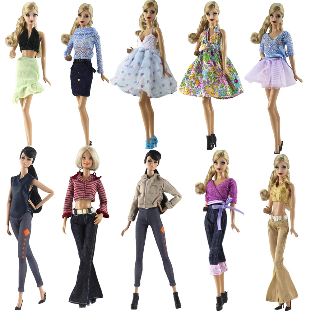 Мини юбка NK 1xDoll супер модельный наряд Повседневная Одежда для куклы Барби