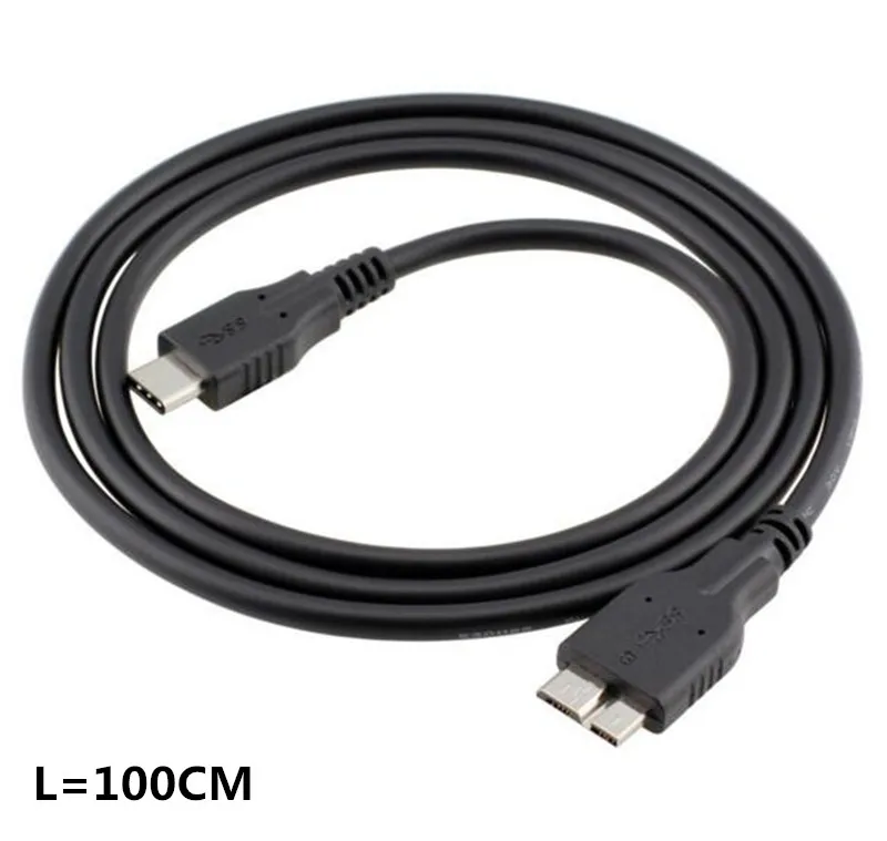 1 м 3 фута USB USB-C USB3.1-tipo c masculino para 0 Micro B cabo de dados Ma Book MicroB telefone Movel do