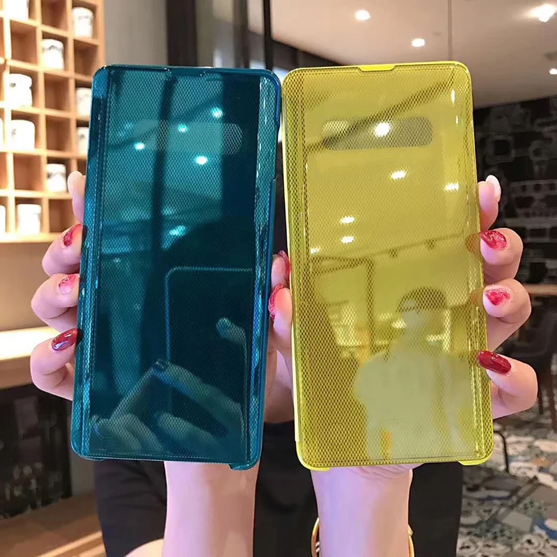 100 шт Новое поступление модный роскошный флип-кейс поколения 4 для samsung S10 Plus S10 e S9 S8 Plus чехол бесплатно DHL