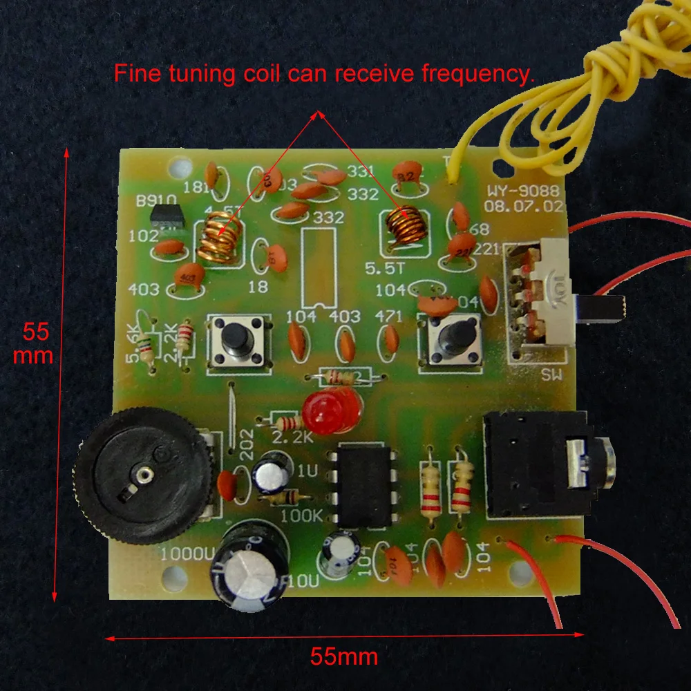 9088 FM-тюнер (радио) набор электронных компонентов сделай сам szsp13 | Прочие детали