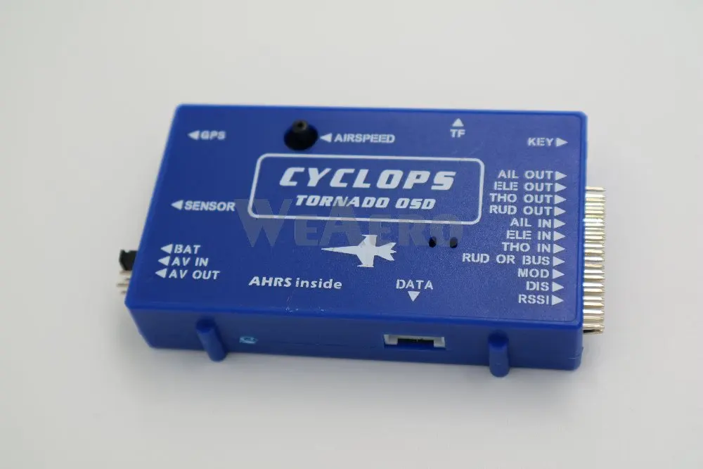 CYCLOPS TORNADO OSD Система W/GPS последняя версия V1.1 с 3D датчиком полета/скорости полета
