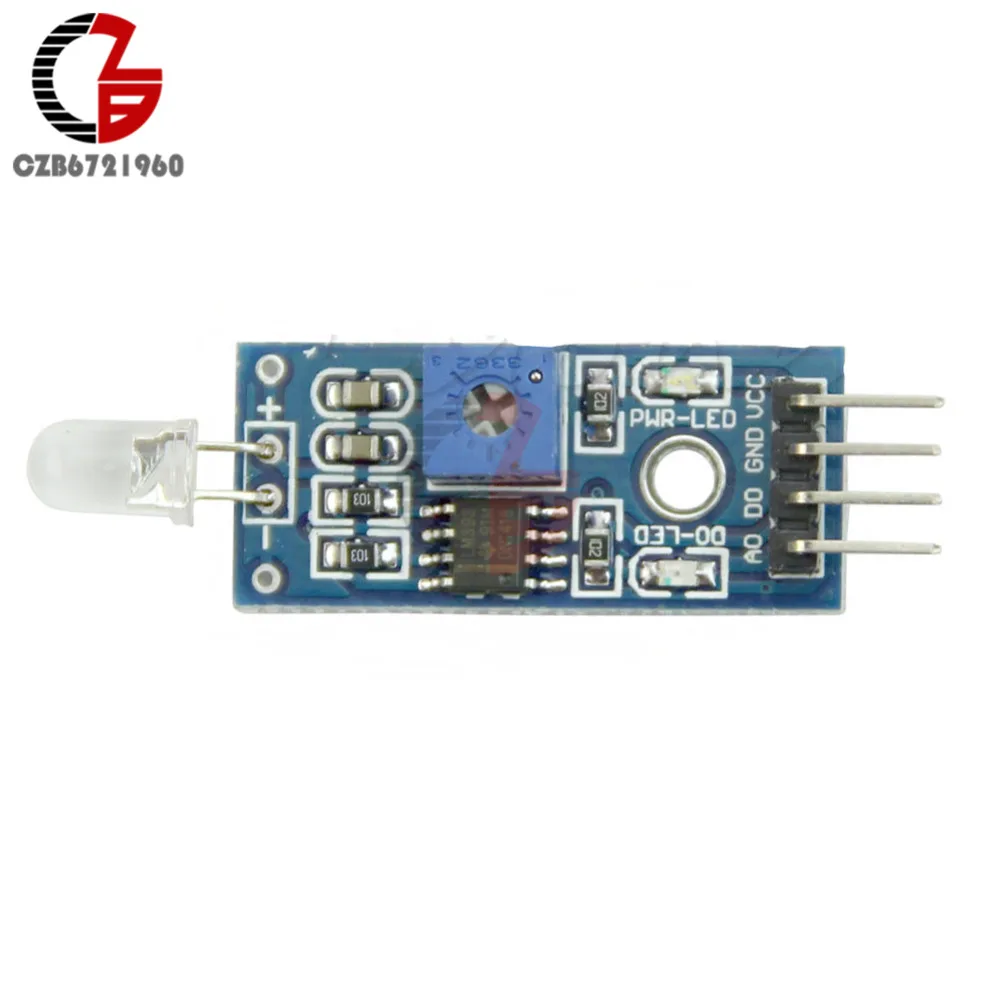 LM393 светильник Модуль датчика цифровой Фоточувствительный диодный