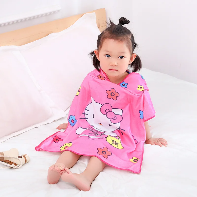 Детское хлопковое банное полотенце Disney мультяшный Человек-паук Минни пляжное