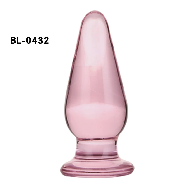 Pink Crystal Buttplug Set Anal Glass Dildo Plug Dilatador Beads Balls Prostata Massage Sex Toys For Women Men | Красота и здоровье