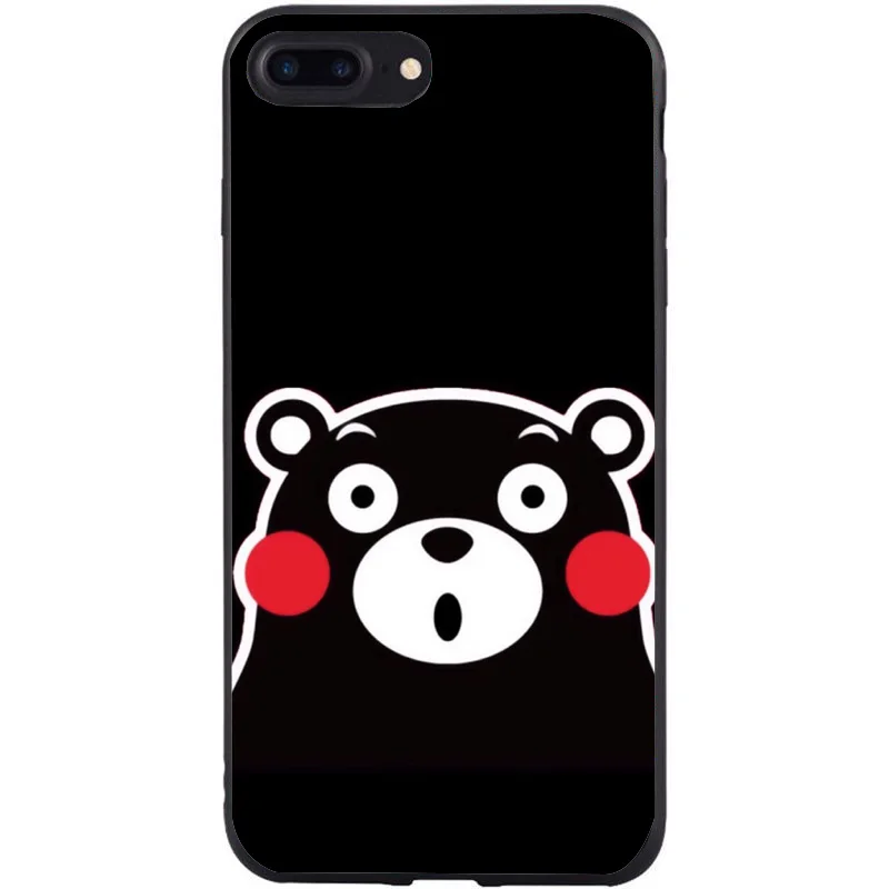 Чехол для iphone 6 оригинальный силиконовый милый аниме мультфильм чехол Apple 7 plus 8 6s 5s