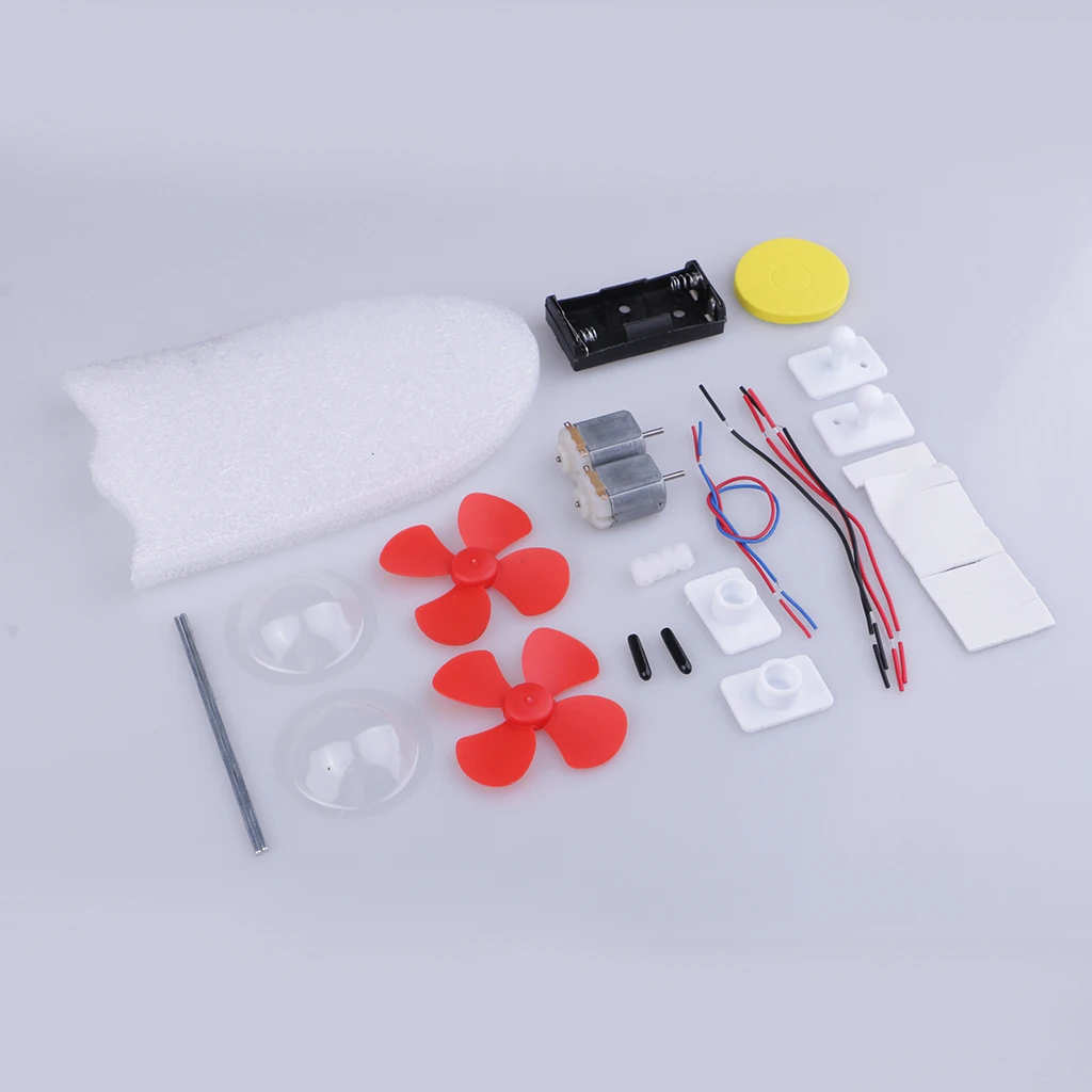 Science DIY RC набор гоночных лодок научный эксперимент материал Обучающие игрушки