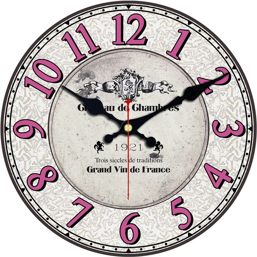 WONZOM Classic Reloj Large Wall Clock Crown Design Fashion Silent Living Room Decor Saat Home Decoration Watch Gift | Дом и сад