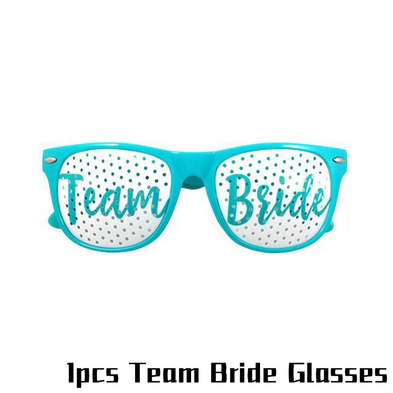 1pcs glasses5 Одноразовые девичьи вечерние столовые приборы для девичника, свадебные украшения для невесты, вечерние украшения для девичника - Цвет: 1pcs glasses5