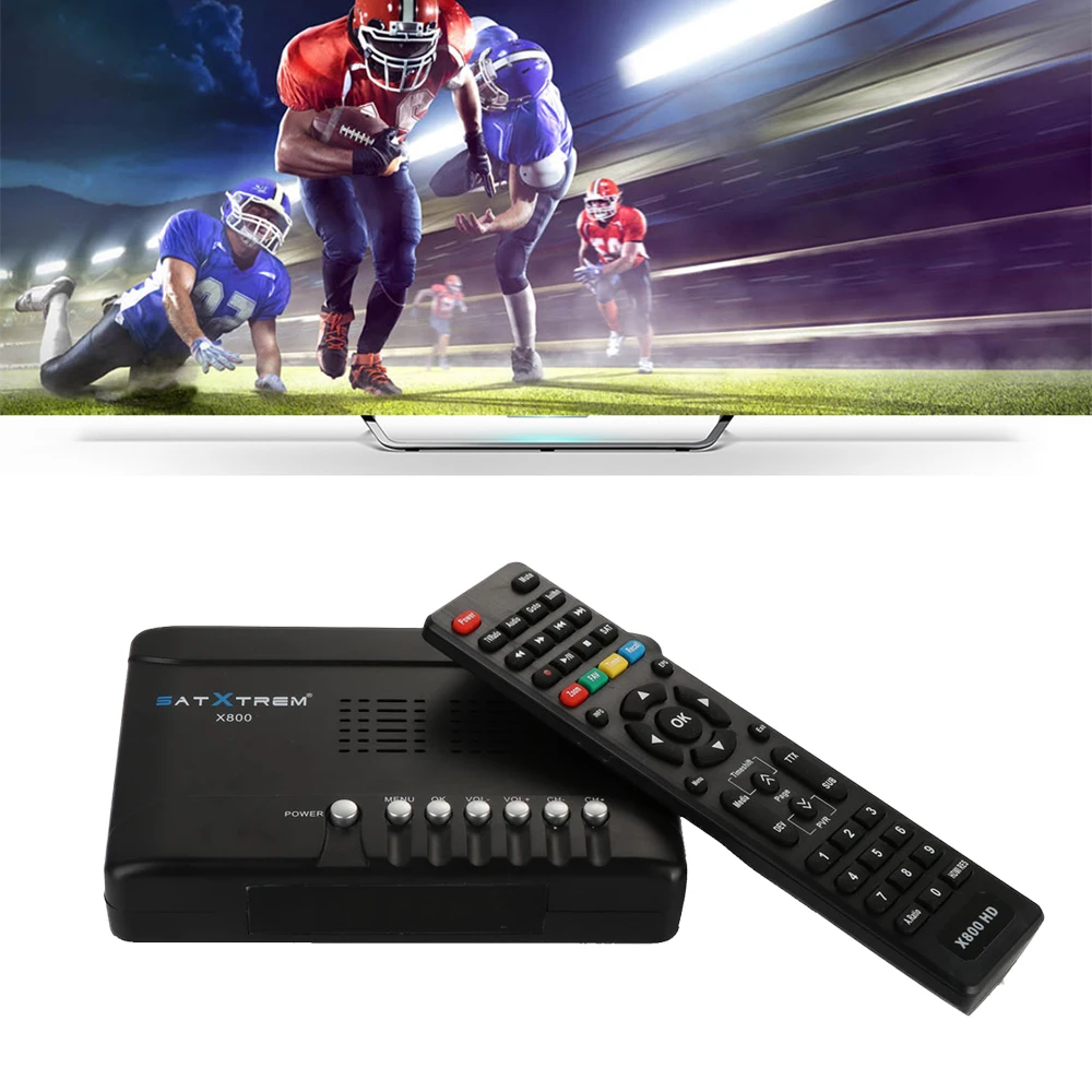 Satxtrem X800 HD спутниковый ресивер Full 1080P с USB WiFi испанская камера DVB-S2 поддержка Ccam iks Youtube powervu телеприставка