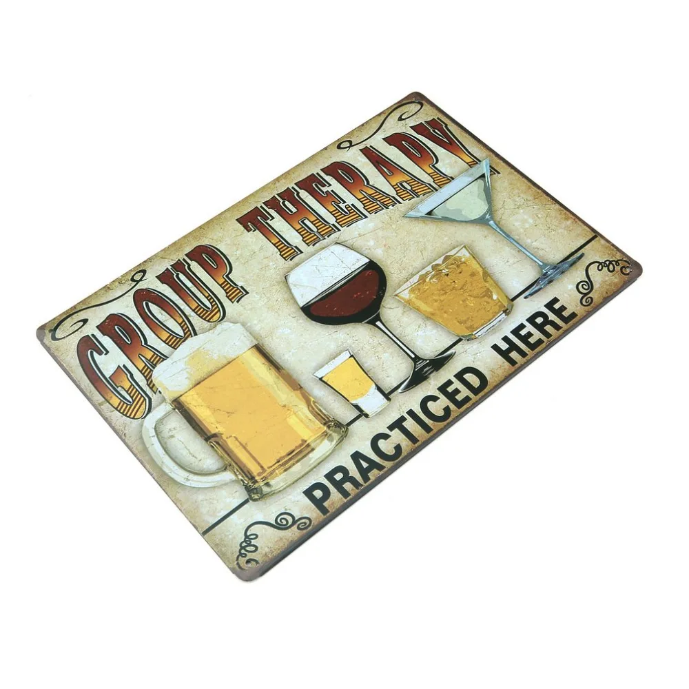 20x30cm Vintage Painting Signs Poster Plaque Retro Metal Iron Bar Pub Club Wall Cafe Drawing | Игрушки и хобби