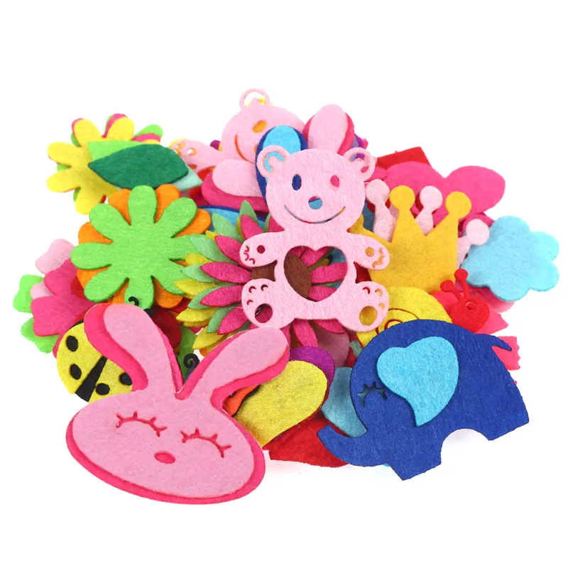 Ручной лепесток Животных Обучения детского сада ручной Diy ткань Развивающие