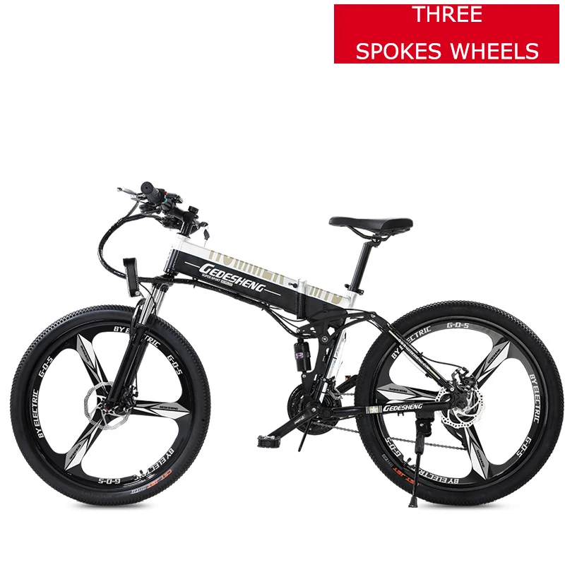 26 дюймов EBIKE Электрический горный велосипед складной электрический 48В литий