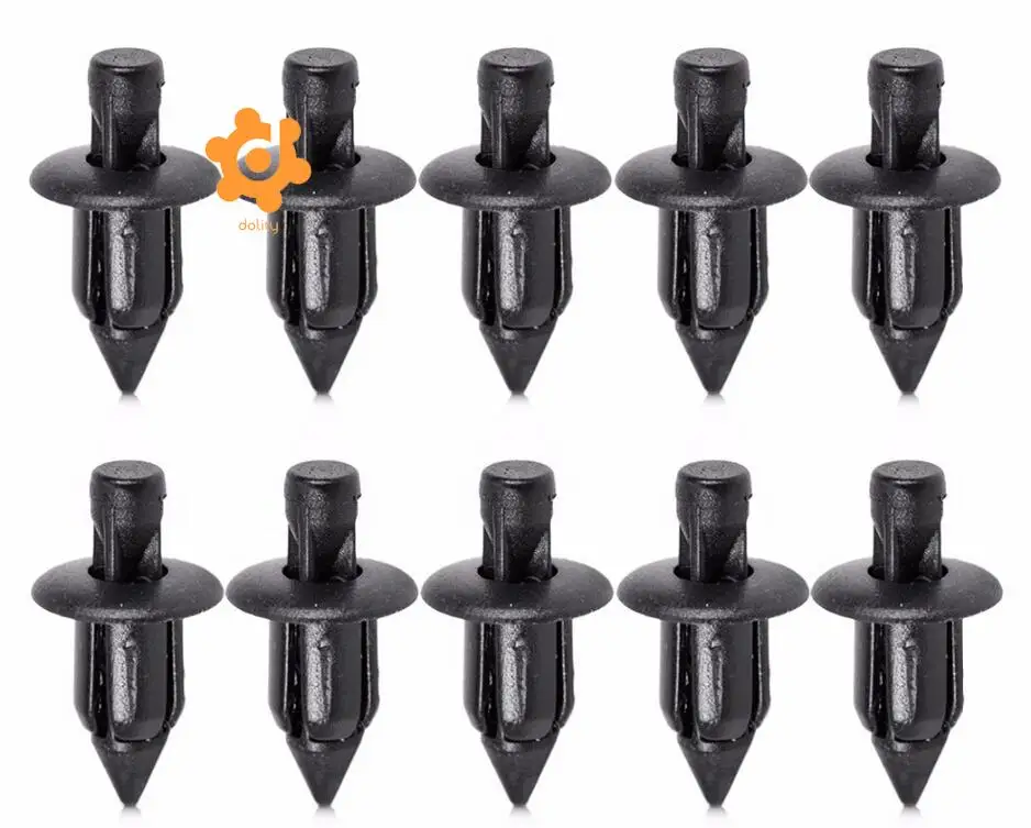 50 шт. фиксатор заклепок пуш типа 90116 675 003ZA 66824 01g00 для Honda|clip retainer|rivet clipclip rivet |