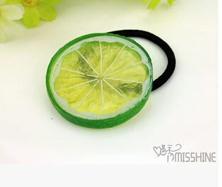 Новое поступление модная лента для волос с лимонами летняя повязка фруктами