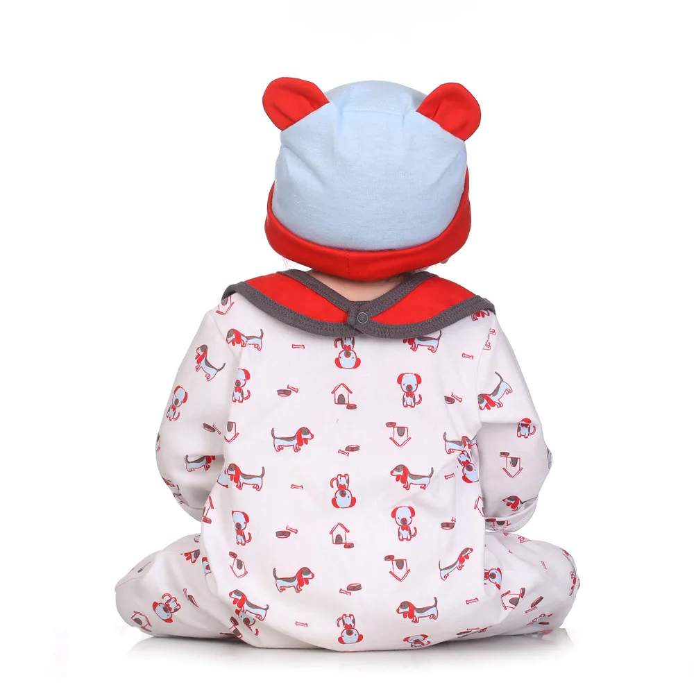Nicery 22 дюйма 55 см Bebe Reborn Baby Doll Жесткий Силиконовый мальчик девочка игрушка подарок