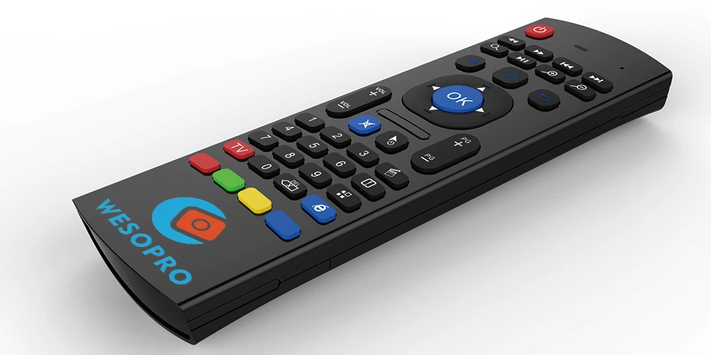 Wesopro MX3 Подсветка 2.4 г Беспроводной клавиатура Управление Лер Дистанционное управление Air Мышь для Smart Android ТВ box мини-ПК HTPC проектор