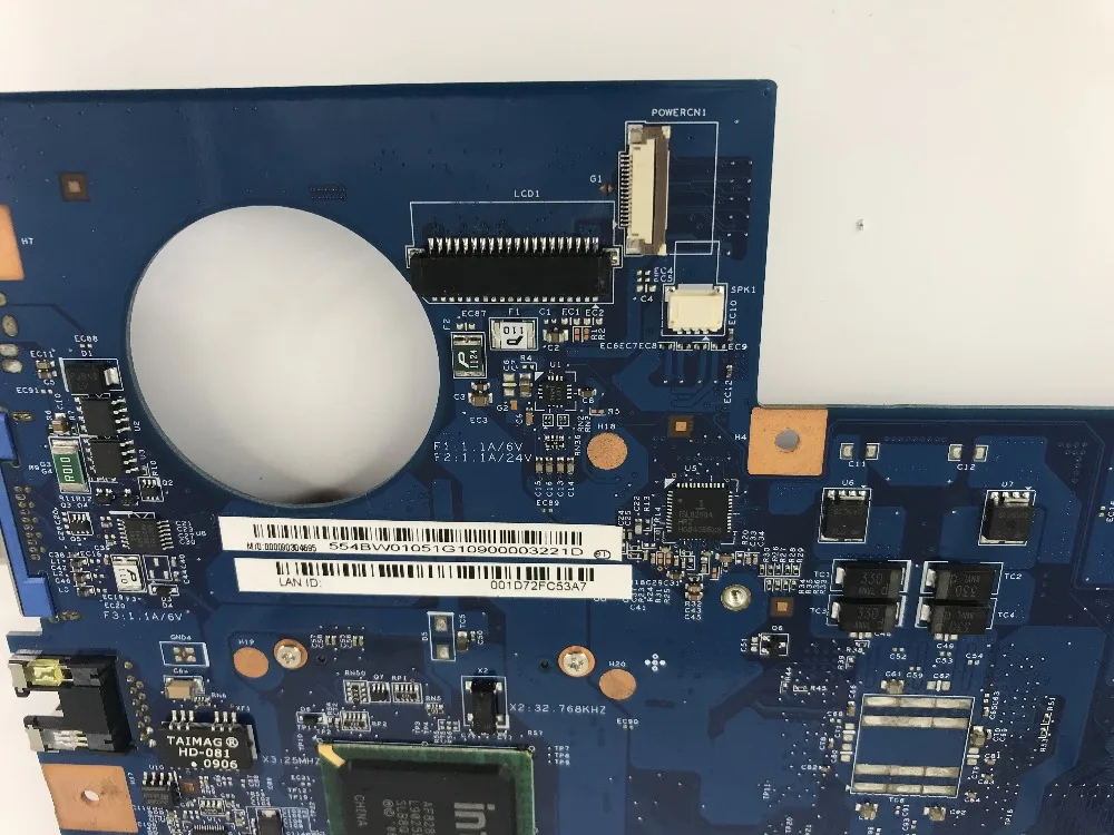 Материнская плата для ноутбука EMACHINES D525 MB. N4401.001 MBN4401001 48.4BW01.01M DDR2 GM45 | Компьютеры и