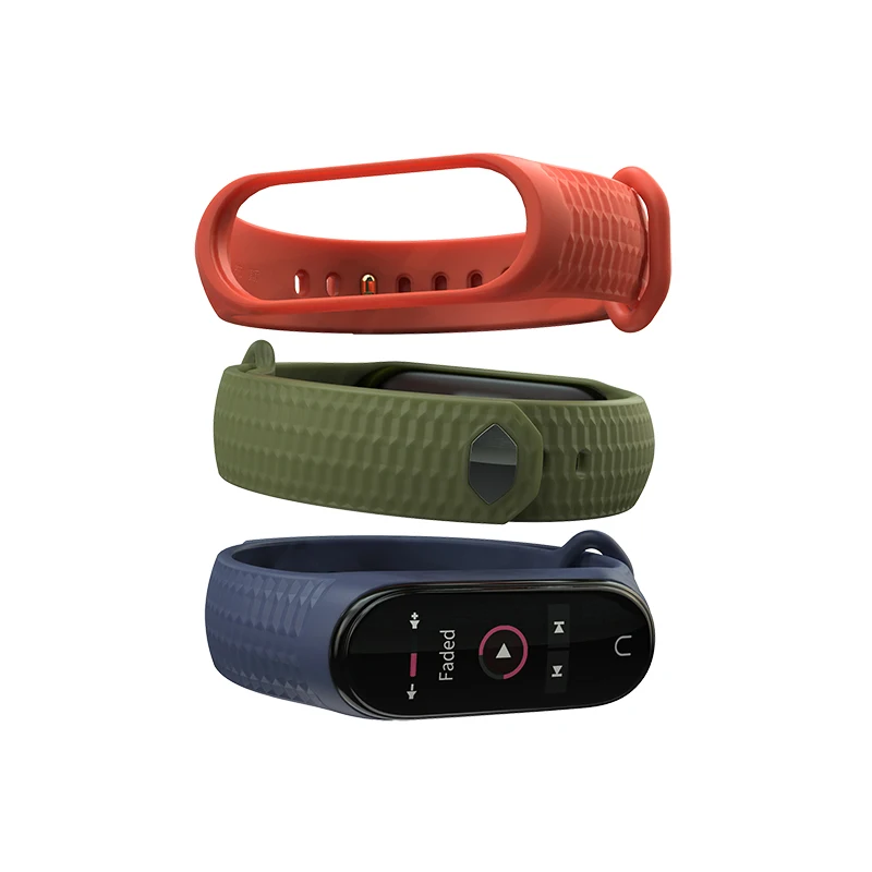 Ремешок для Mi Band 4 5 силиконовый браслет Auraro Bend ремень Xiaomi Correas Miband 3 браслеты Xiomi