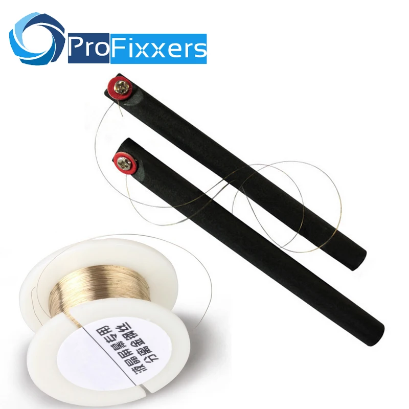 100 м Золотая молибденовая линия для резки проволоки с ручкой Iphone 4S/5/6/6 S Samsung S4/S3