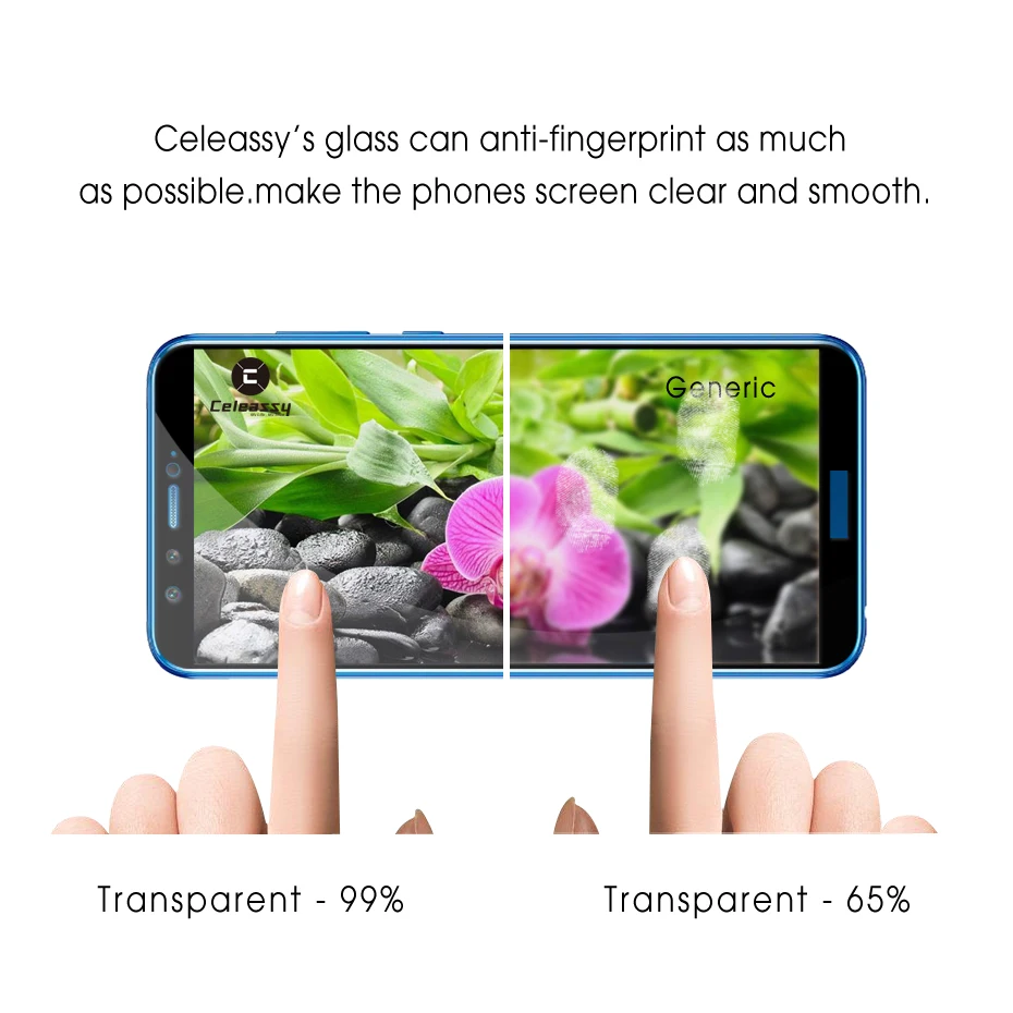 Защитное стекло celestassy закаленное премиум класса 2.5D с полным покрытием для Huawei Honor