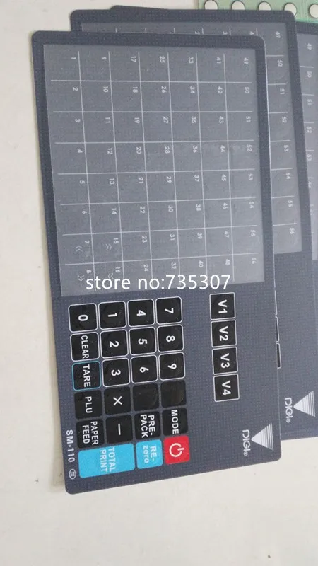 Новый оригинальный SM110 SM-110 пленка для клавиатуры на английском языке версия Digi